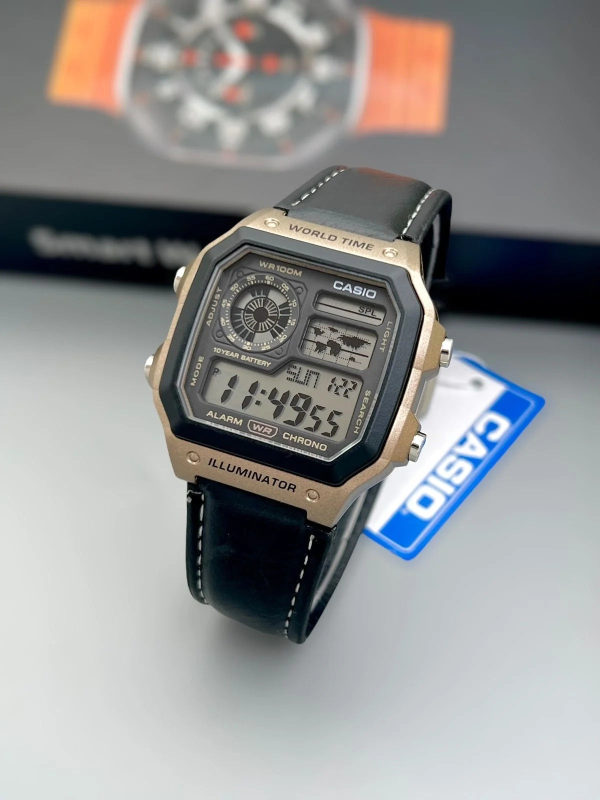 CASIO AE 1200 LEATHER